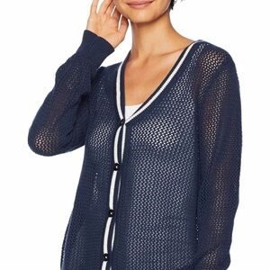 Roxy NWOT Oversized Navy City Escape Cardigan Sweater
